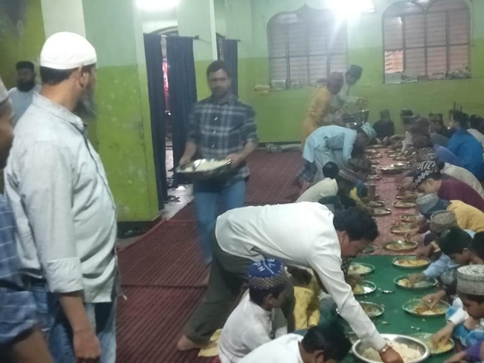 Food Distribution at Madarsa Darul Uloom